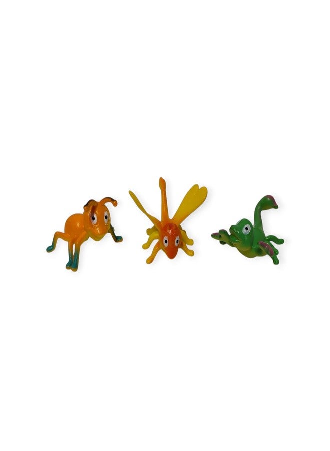 DIMAZO Small Kids Sea & Wild Animal Toys Sets for Fun, Educational, Spark Imagination and Learning (Multi Choice Sets) (Insect Figurines) 12pcs - Image 4